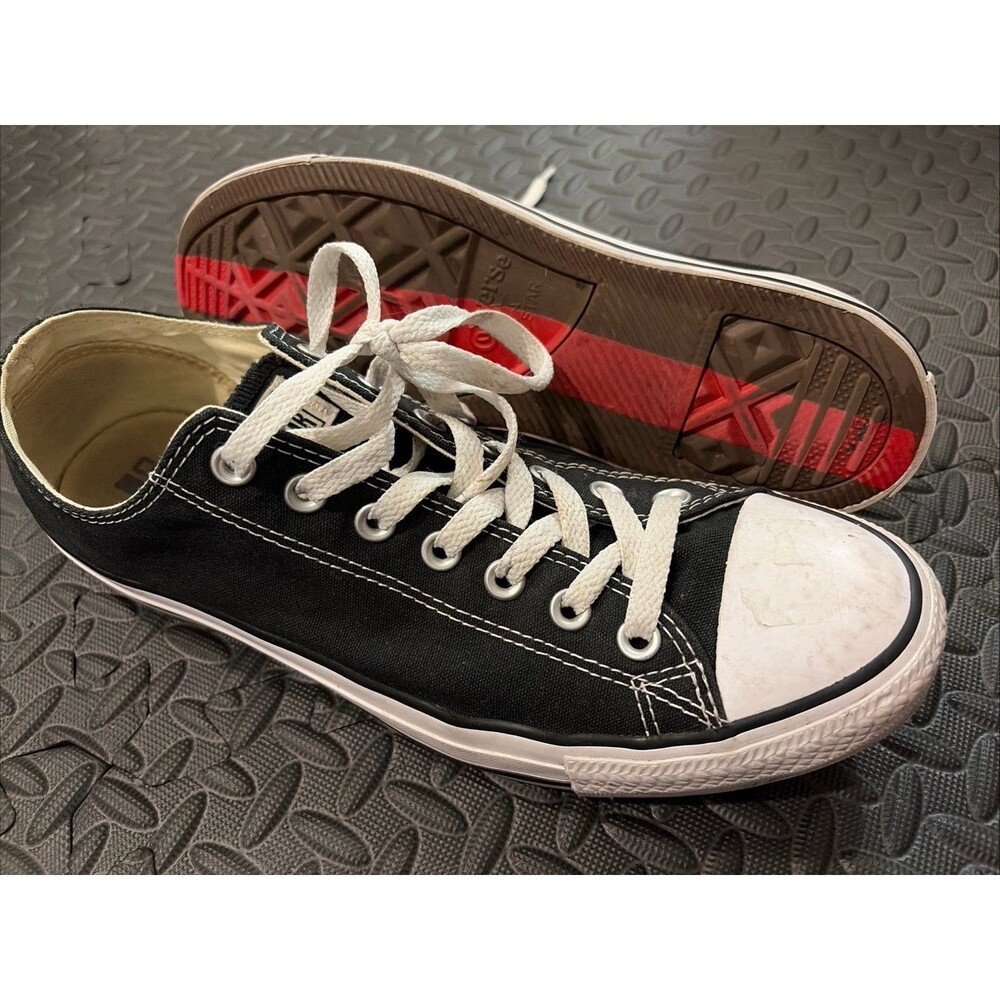 ULTRA RARE Converse All Star Boston Marathon Black Low Sz Men’s 10 Women’s 12